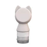 Maxbell Travel Bottles Silicone Empty Portable Toiletry Bottle for Sunblock Shampoo Gray