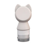 Maxbell Travel Bottles Silicone Empty Portable Toiletry Bottle for Sunblock Shampoo Gray