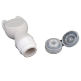 Maxbell Travel Bottles Silicone Empty Portable Toiletry Bottle for Sunblock Shampoo Gray
