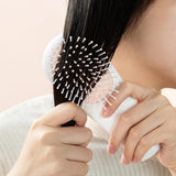 Maxbell Comb Portable Cute for Wet and Dry Hair Curly Hair White