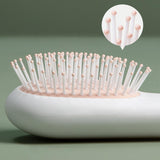 Maxbell Comb Portable Cute for Wet and Dry Hair Curly Hair White