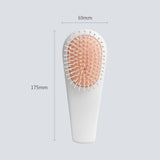 Maxbell Comb Portable Cute for Wet and Dry Hair Curly Hair White