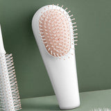Maxbell Comb Portable Cute for Wet and Dry Hair Curly Hair White