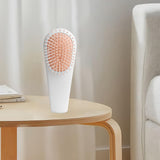 Maxbell Comb Portable Cute for Wet and Dry Hair Curly Hair White