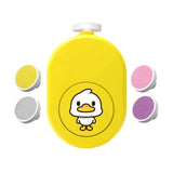 Maxbell Cartoon Electric Baby Nail File Toes Fingers Trim and Polish for Infant Yellow