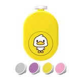 Maxbell Cartoon Electric Baby Nail File Toes Fingers Trim and Polish for Infant Yellow