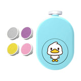 Maxbell Cartoon Electric Baby Nail File Toes Fingers Trim and Polish for Infant Blue