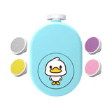 Maxbell Cartoon Electric Baby Nail File Toes Fingers Trim and Polish for Infant Blue