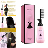 Maxbell Hair Straightening Cream Built Comb Fast for Types Hair Care Home