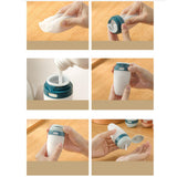 Maxbell Portable Travel Bottle Easier to Lotion Body Wash Liquid Cosmetic 50ml Blue