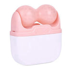 Maxbell Portable Dual Heads face roller for Face Tightening for Neck Redness Bluish