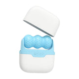 Maxbell Portable Dual Heads face roller for Face Tightening for Neck Redness Bluish