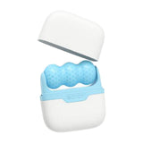Maxbell Portable Dual Heads face roller for Face Tightening for Neck Redness Bluish