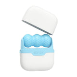 Maxbell Portable Dual Heads face roller for Face Tightening for Neck Redness Bluish