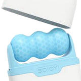 Maxbell Portable Dual Heads face roller for Face Tightening for Neck Redness Bluish