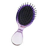 Maxbell Hair brush comb Wet Dry Hairs Types Girls Women Purple Silver