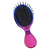 Maxbell Hair brush comb Wet Dry Hairs Types Girls Women bluish red