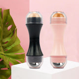 Maxbell Washable Oil Absorbing Volcanic Roller Oil Removing Stick Ball Black