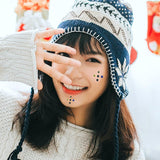 Maxbell Fashion 9Pcs Eyes Face Stickers DIY Acrylic stickers Glitter