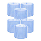 Maxbell 6 Pieces Bangs Roll salon Adhesive Hairstyling Rollers Dia 6.4cm