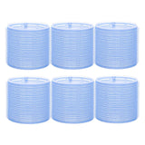 Maxbell 6 Pieces Bangs Roll salon Adhesive Hairstyling Rollers Dia 6.4cm