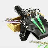 Maxbell Scissors Pouch Hairdressing Scissors Bag for Scissors Makeup Brushes Black