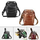 Maxbell Scissors Pouch Hairdressing Scissors Bag for Scissors Makeup Brushes Black