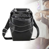 Maxbell Scissors Pouch Hairdressing Scissors Bag for Scissors Makeup Brushes Black