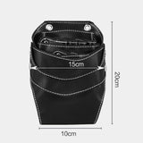 Maxbell Scissors Pouch Hairdressing Scissors Bag for Scissors Makeup Brushes Black