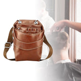 Maxbell Scissors Pouch Hairdressing Scissors Bag for Scissors Makeup Brushes Coffee