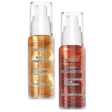Maxbell Body Shimmer Oil Multipleuse Moisturizing Glitter Waterproof for Make up 30G Golden