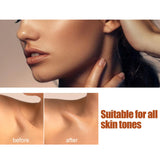 Maxbell Body Shimmer Oil Multipleuse Moisturizing Glitter Waterproof for Make up 30G Brown