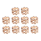 Maxbell Braiding Hair Rings Hair Accessories Hair Decoration for Photos Brides Rose Gold