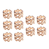 Maxbell Braiding Hair Rings Hair Accessories Hair Decoration for Photos Brides Rose Gold