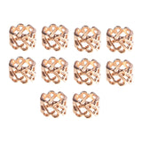 Maxbell Braiding Hair Rings Hair Accessories Hair Decoration for Photos Brides Rose Gold