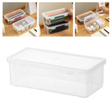 Maxbell Desktop Storage Box Portable Stackable for Sundires Sticky Notes Stationery