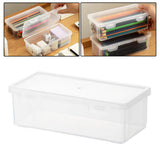 Maxbell Desktop Storage Box Portable Stackable for Sundires Sticky Notes Stationery