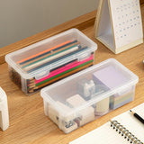 Maxbell Desktop Storage Box Portable Stackable for Sundires Sticky Notes Stationery