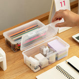 Maxbell Desktop Storage Box Portable Stackable for Sundires Sticky Notes Stationery