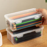 Maxbell Desktop Storage Box Portable Stackable for Sundires Sticky Notes Stationery