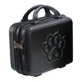 Maxbell 14 inch Small Suitcase Case with Handle Password Lock Mini for Business Black