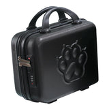 Maxbell 14 inch Small Suitcase Case with Handle Password Lock Mini for Business Black