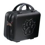 Maxbell 14 inch Small Suitcase Case with Handle Password Lock Mini for Business Black