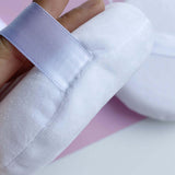 Maxbell Makeup Setting Tool Makeup Puff Large Soft Round for Women Make up Purple