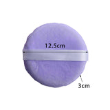Maxbell Makeup Setting Tool Makeup Puff Large Soft Round for Women Make up Purple