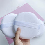 Maxbell Makeup Setting Tool Makeup Puff Large Soft Round for Women Make up Purple