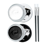 Maxbell White and Black Face Body Paint Face Painting Pigment for Club Party Prom