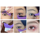Maxbell Multifunctional Eye Makeup Aids for Makeup Eyelash Grooming Comb Women White