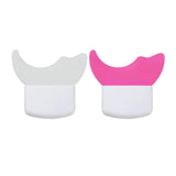 Maxbell Multifunctional Eye Makeup Aids for Makeup Eyelash Grooming Comb Women White