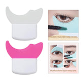 Maxbell Multifunctional Eye Makeup Aids for Makeup Eyelash Grooming Comb Women White
